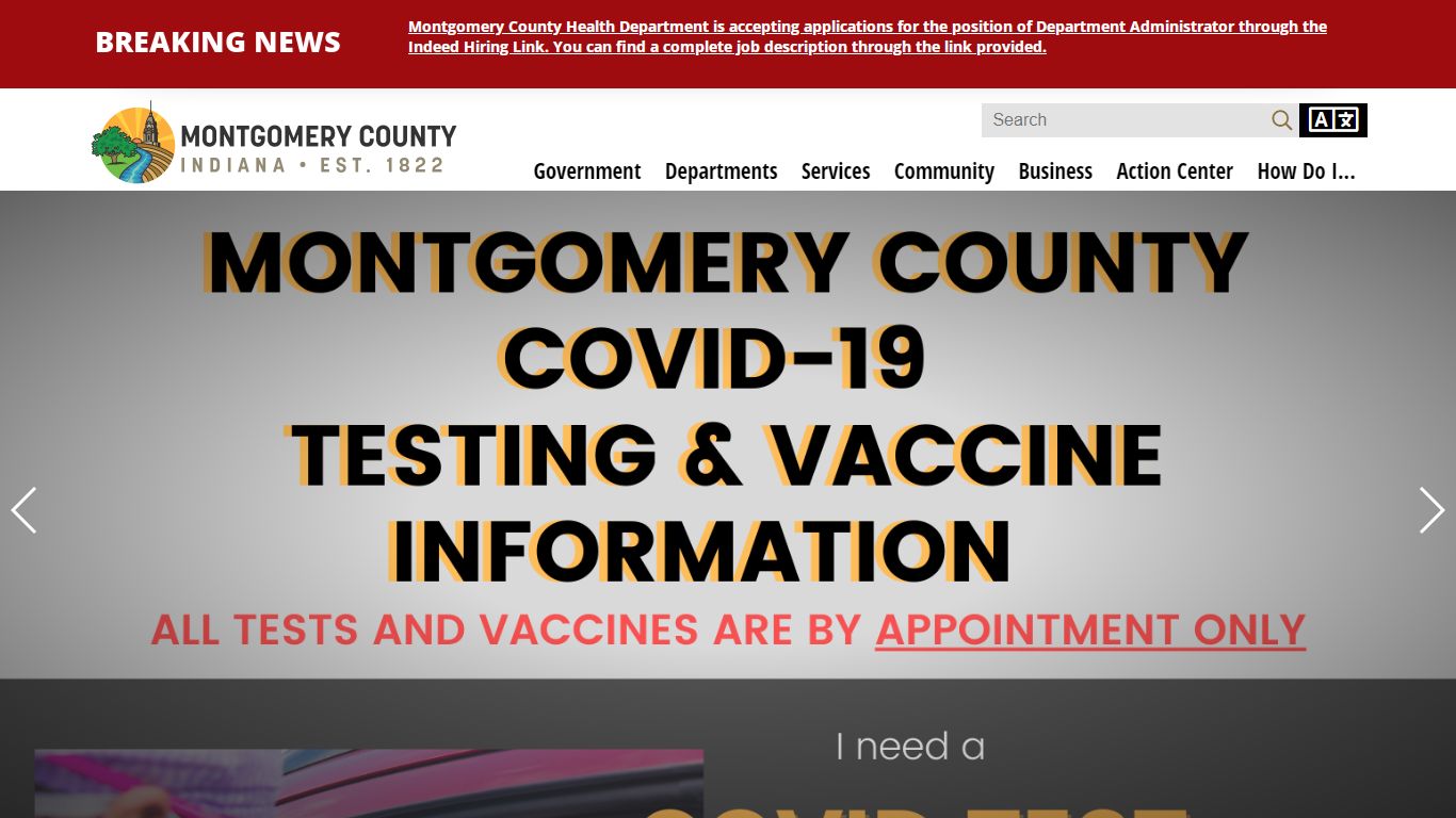 Marriage Licenses / Montgomery County, IN